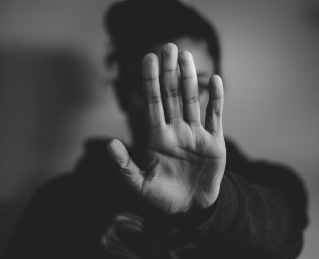 the mystery of palmistry, hand in the air